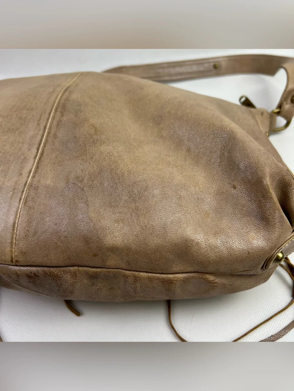 Botkier Tan Handbag Slouchy Bag Crossbody Purse